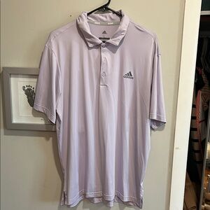 adidas Men’s Lavender Performance Polo Shirt